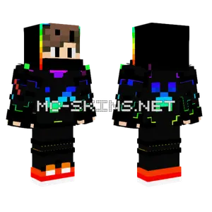 Not Abdullah Rainbow Skin Minecraft skin