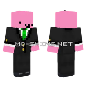 Notna Black Suit Minecraft skin