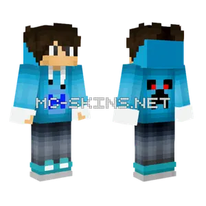 Nuggetshakes Creeper Hoodie Minecraft skin