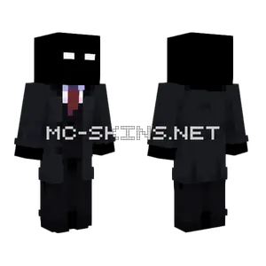 Null In Suit Minecraft skin