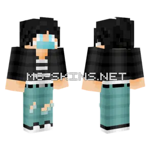 Nya With A Mask Minecraft skin