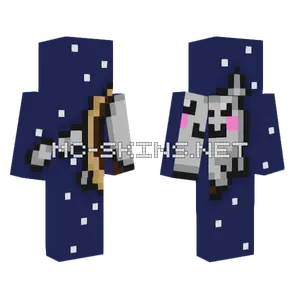 Nyan Cat In A Donut Minecraft skin
