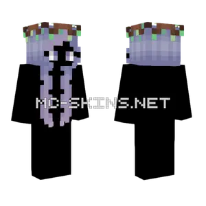 Oasis Enchanted Hair Pastel Purple Fade Pink Twig Crown Minecraft skin