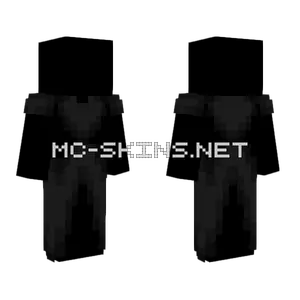Ob Black Tshirt Long Skirt Minecraft skin