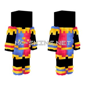 Ob Fit For A Clown V6 Minecraft skin