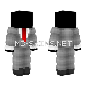 Ob Gray Business Suit Minecraft skin