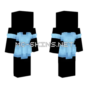 Ob Iceberg Blue Dress V2 Minecraft skin