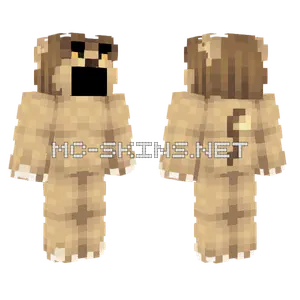 Ob Lion Onesie Minecraft skin