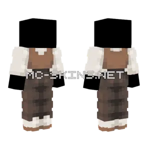 Ob Modern Neutral Library Fit Minecraft skin