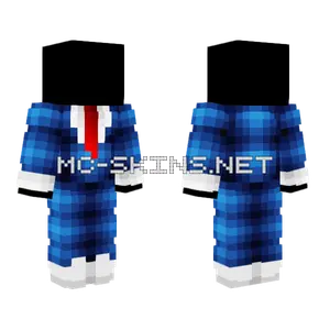 Ob Navy Blue Business Suit Minecraft skin
