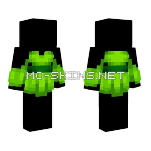 Ob Neon Apple Dress Minecraft skin