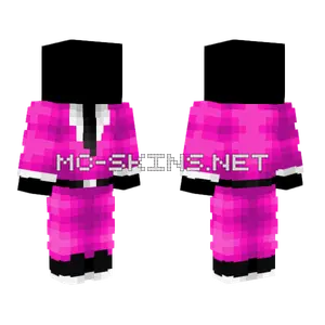 Ob Pink Suit Black Tie Minecraft skin
