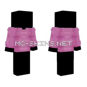 Ob Pink Sweater Blocky Shade Minecraft skin