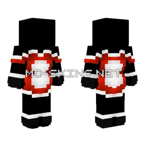 Ob Red Christmas Maiden Dress Minecraft skin