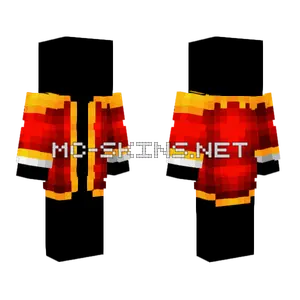 Ob Royal Red Gold Coat Minecraft skin