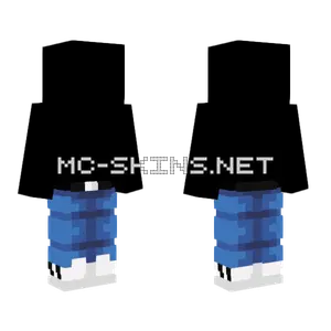 Ob Simple Medium Blue Jeans Minecraft skin