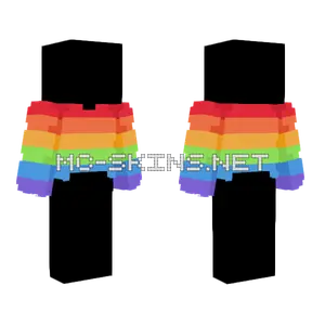 Ob Simple Rainbow Pride Sweater V2 Minecraft skin