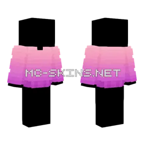Ob Valentine Pink Sweater Fade Minecraft skin