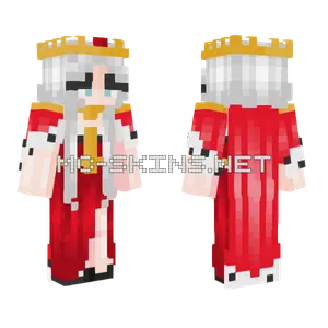 Obey Red Queen Minecraft skin