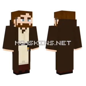 Obi Wan Kenobi Episode III V2 Minecraft skin