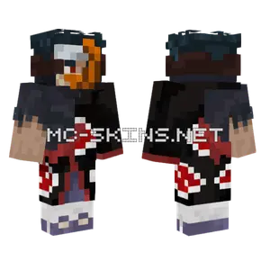 Obito Vs Konan Minecraft skin