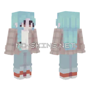OC Announcement Minecraft skin