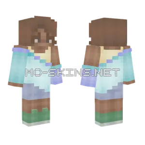 Ocean Algae and Sand Minecraft skin