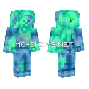 Ocean Guardian Steve Minecraft skin