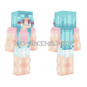 Ocean Shading Experiment Minecraft skin