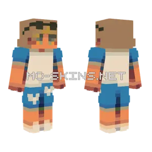 Ocean Sunset Skin Minecraft skin