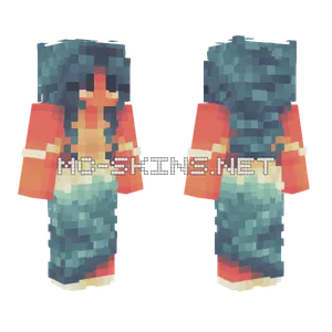 Oceanic Boy Minecraft skin