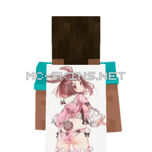Ochaco Uraraka cape, outside and lining