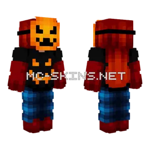 October No Halloween Minecraft skin