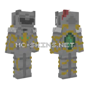 Official Ocsmp Leader Worker 8 Minecraft skin