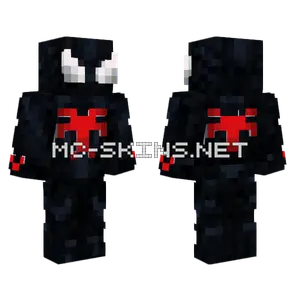 OG Symbiote Spider-Man Minecraft skin