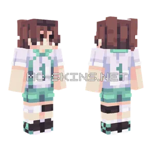 Oikawa Volleyball Uniform Minecraft skin