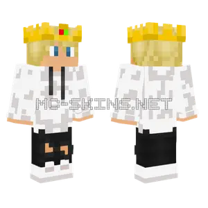 Okra10 Crowned Minecraft skin