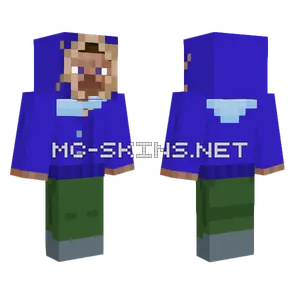 Old Blizzard Steve Revised Minecraft skin