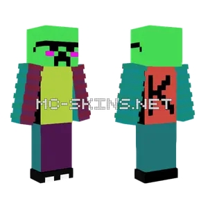 Oldest Skin Pt1 2sided Minecraft skin