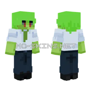 Oliver Green Suit Minecraft skin