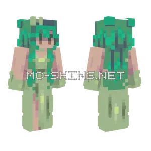 Olivine Green Skin Minecraft skin