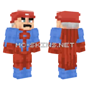 Omni Mario Minecraft skin