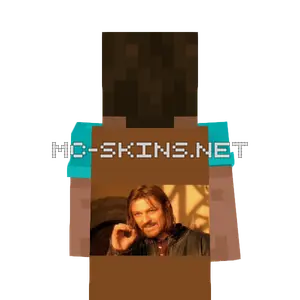 One Does Not Simply cape, outside and lining