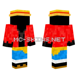 One Piece Black Avatar Minecraft skin