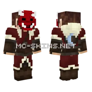Oni Viking Minecraft skin