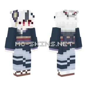 Onikata Kayoko New Year Minecraft skin