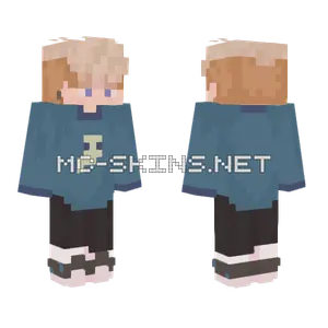 Oogaboofledoodle Blue Outfit Minecraft skin