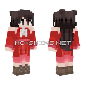 Ophelia Without Mask Minecraft skin