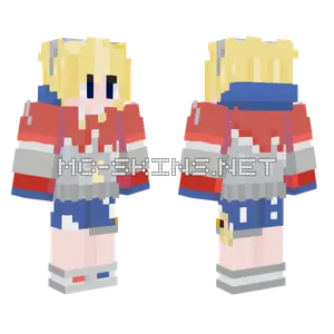 Optimus Prime Minecraft skin