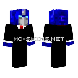 Optimus Prime Tuxedo Minecraft skin